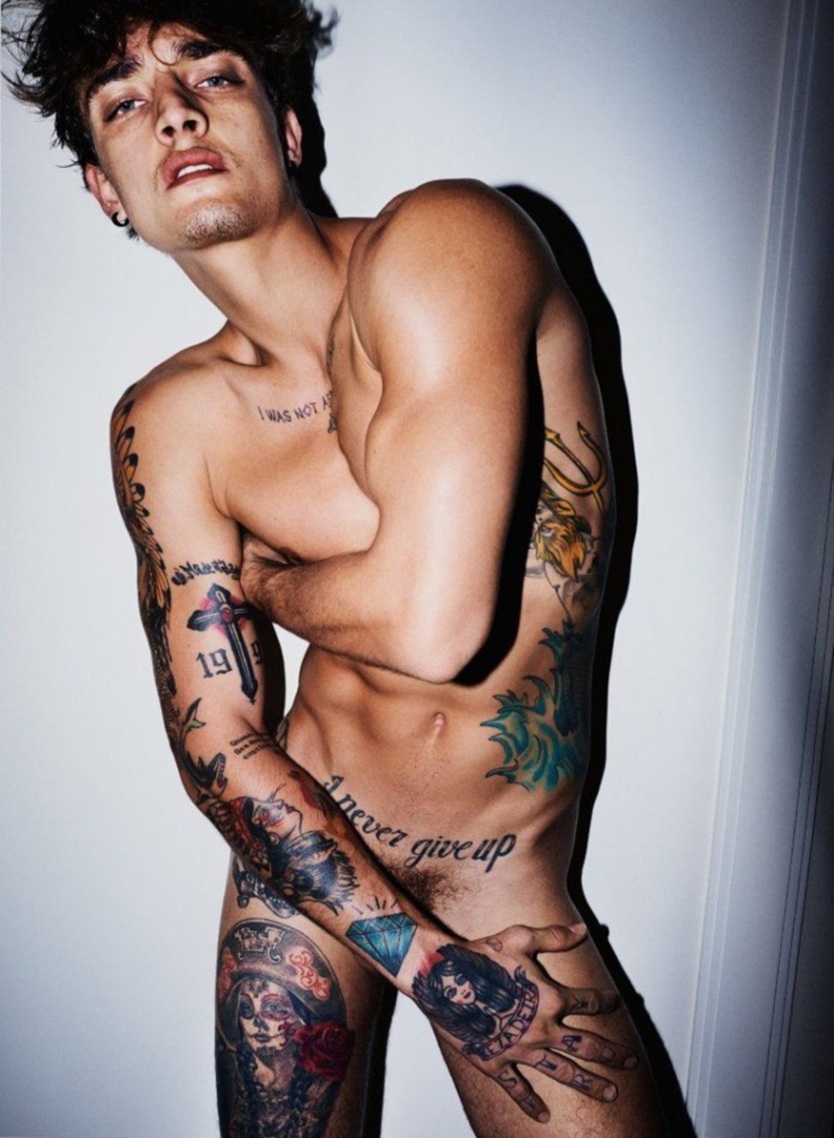 Jonathan Bellini by Mario Testino for Undressed Book