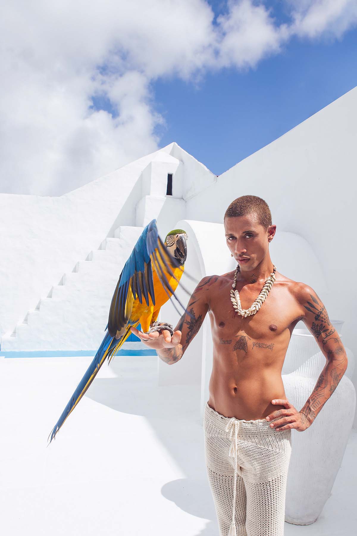 Candombá by Rômulo Cesar with Baobarte for Brazilian Male Model