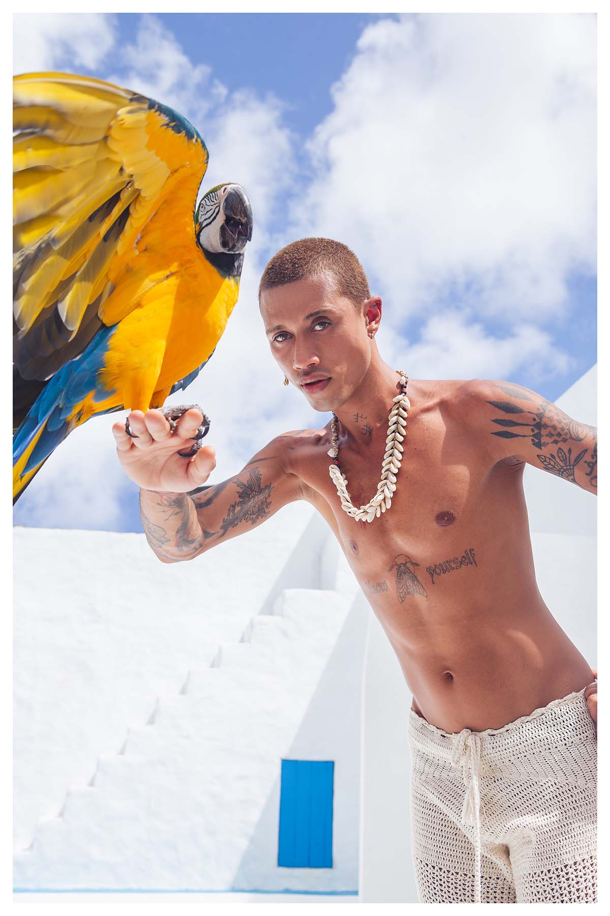 Candombá by Rômulo Cesar with Baobarte for Brazilian Male Model