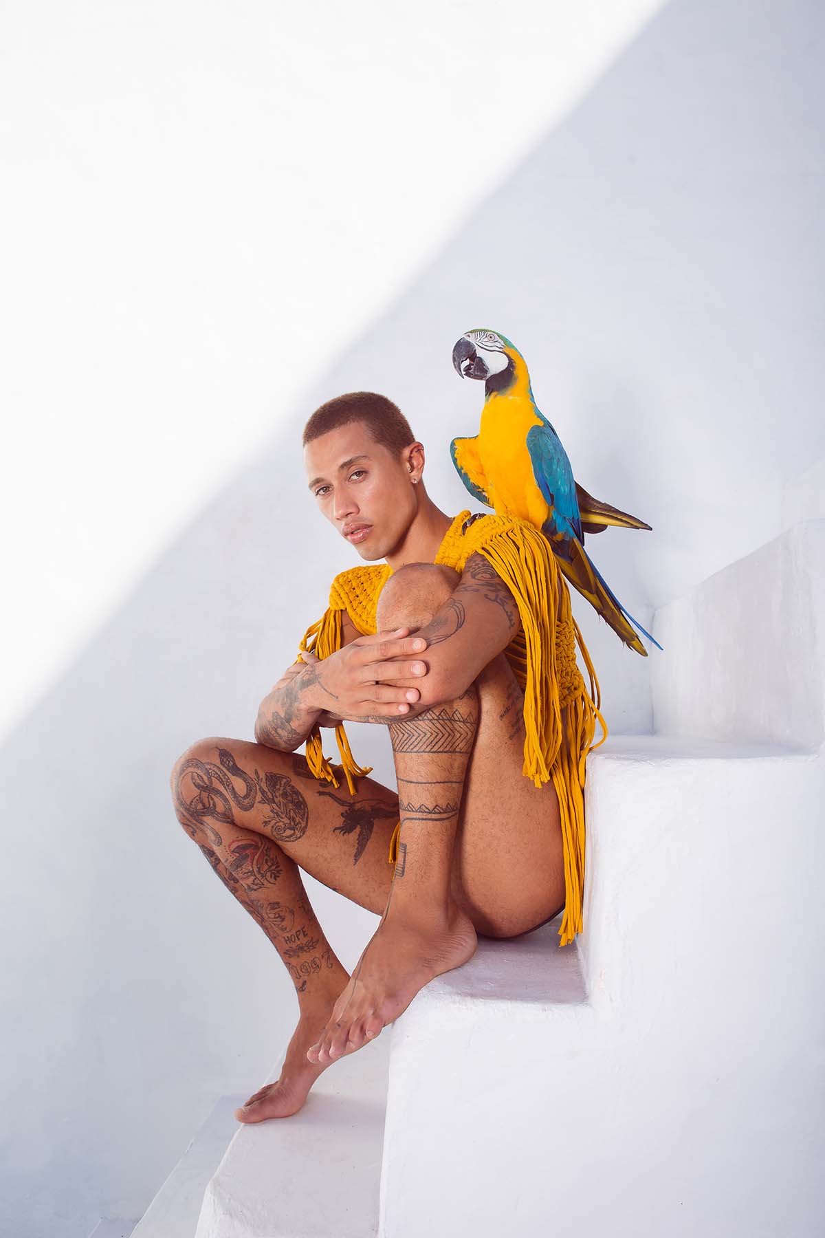 Candombá by Rômulo Cesar with Baobarte for Brazilian Male Model