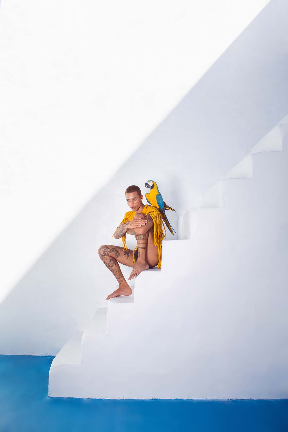Candombá by Rômulo Cesar with Baobarte for Brazilian Male Model