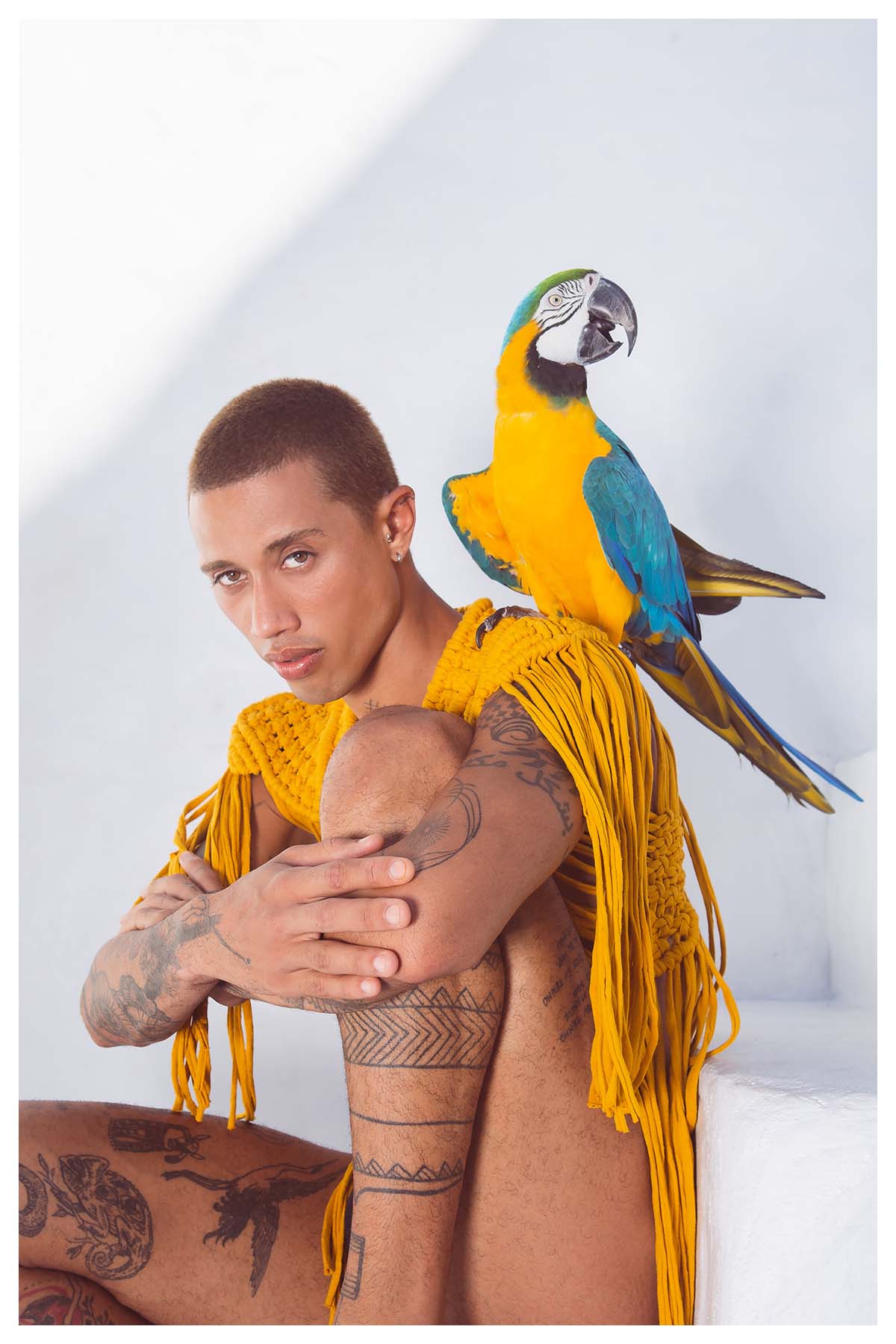 Candombá by Rômulo Cesar with Baobarte for Brazilian Male Model